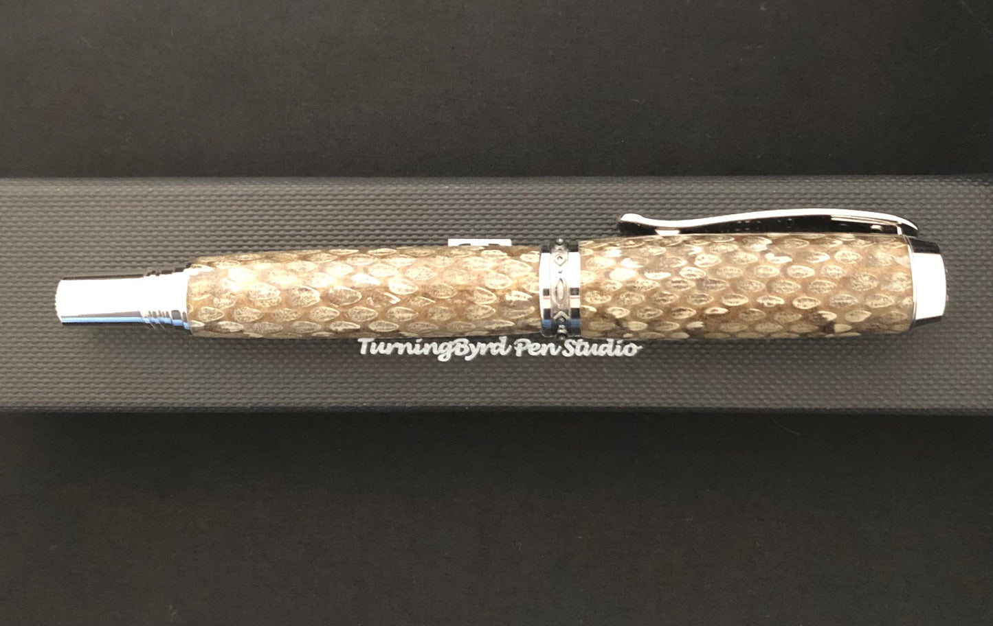 Diamond Back Rattlesnake - Handcrafted Rollerball Pen