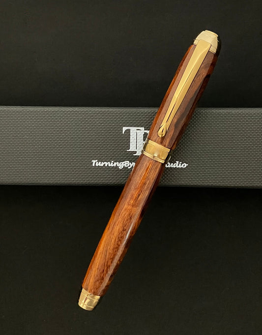 RB460-0822  Cocobolo - Handcrafted Rollerball Pen