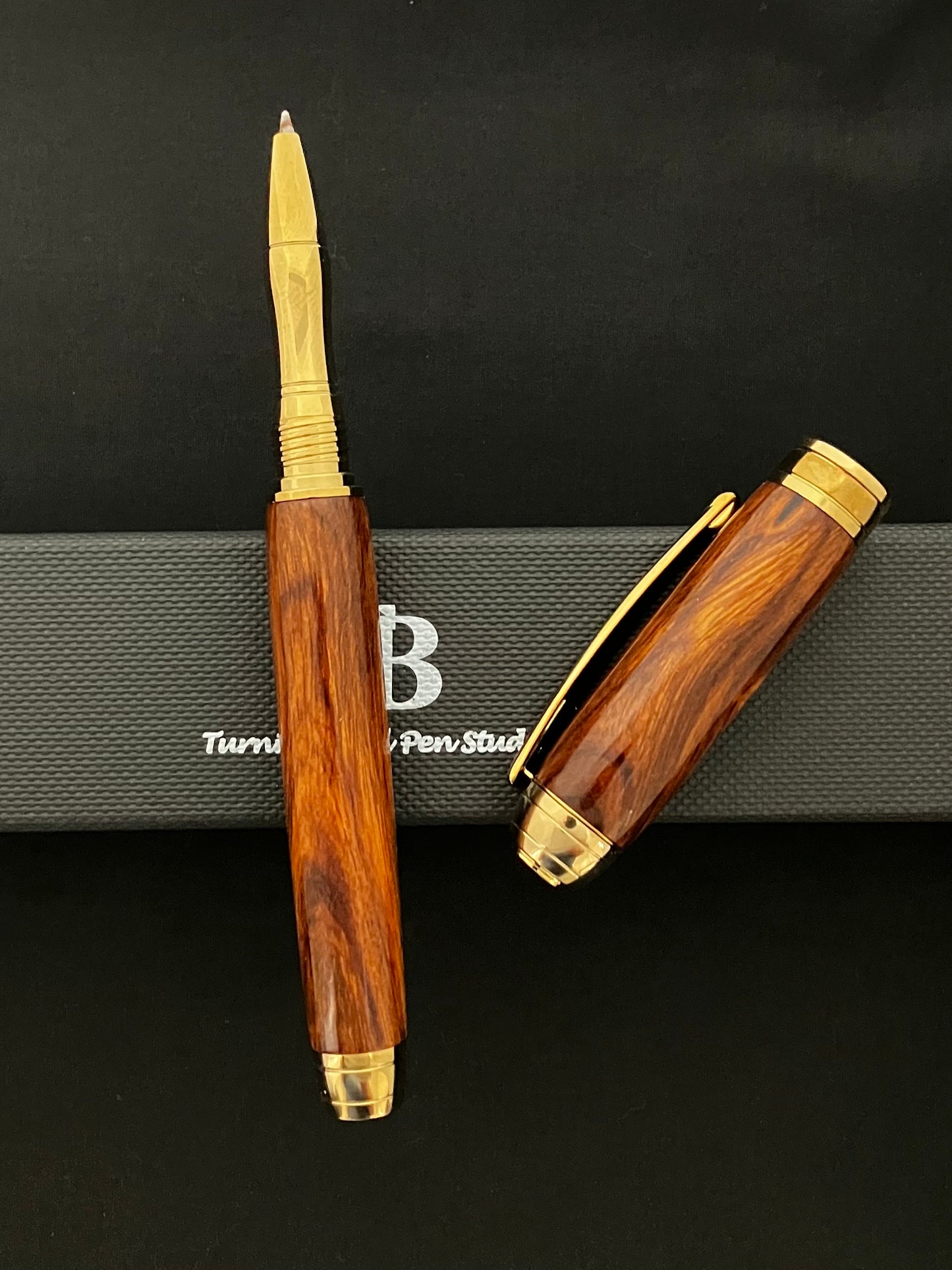 RB460-0822  Cocobolo - Handcrafted Rollerball Pen