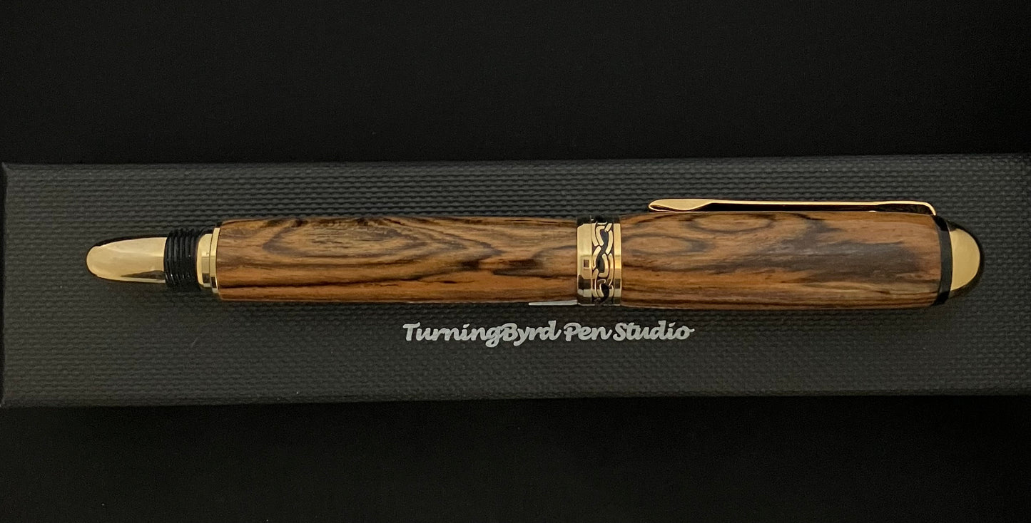 Bocote - Handcrafted Rollerball Pen
