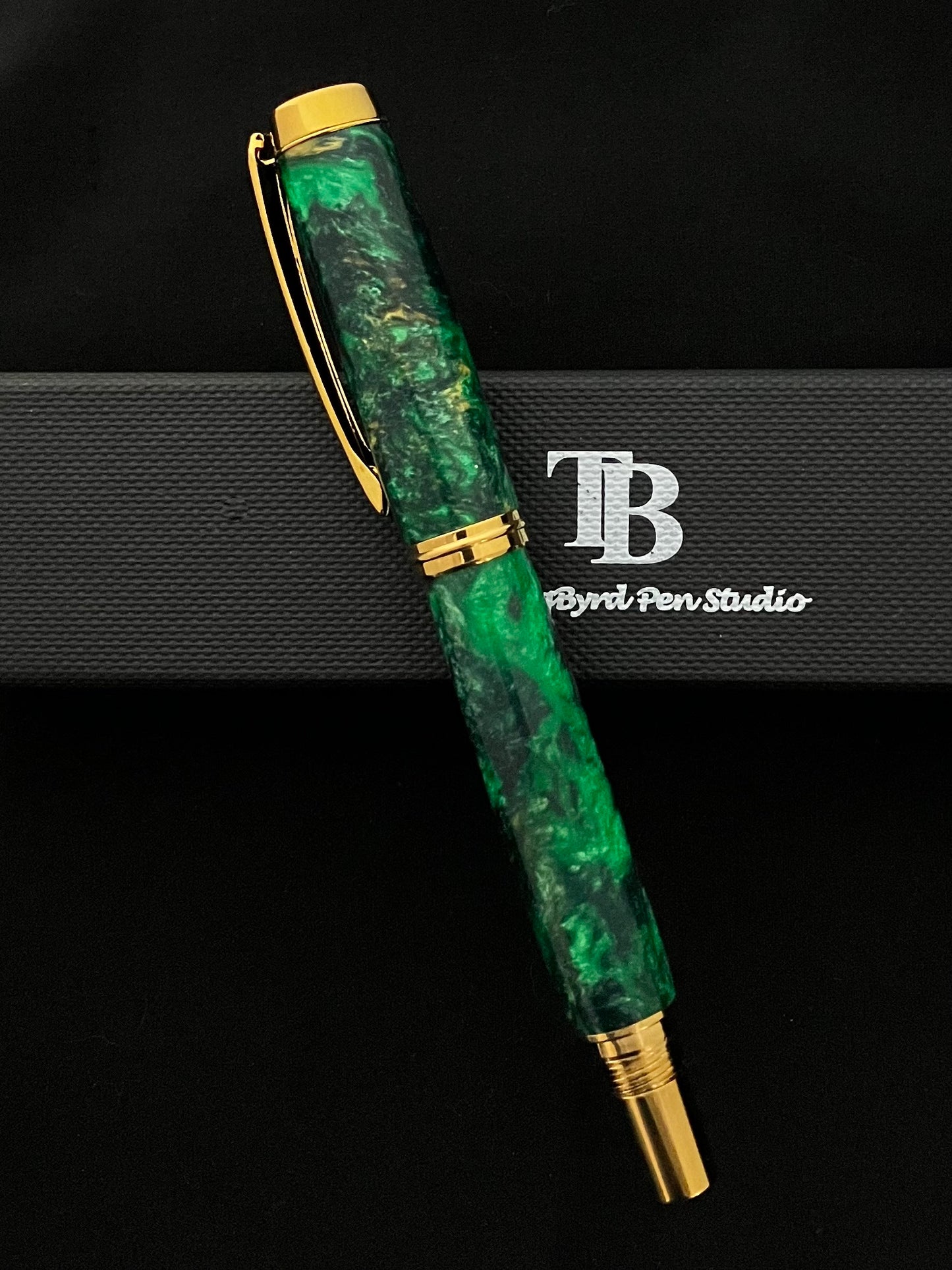 Dark Forest - Handcrafted Rollerball Pen