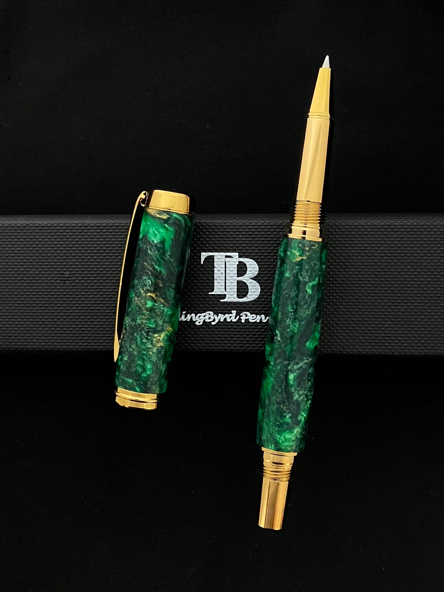 Dark Forest - Handcrafted Rollerball Pen