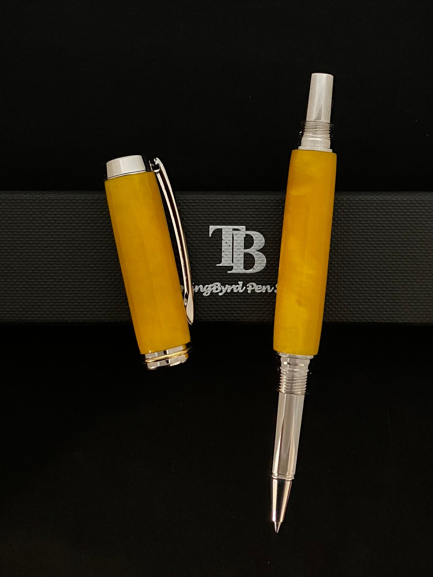 RB469-1022  Lemon Drop - Handcrafted Rollerball Pen