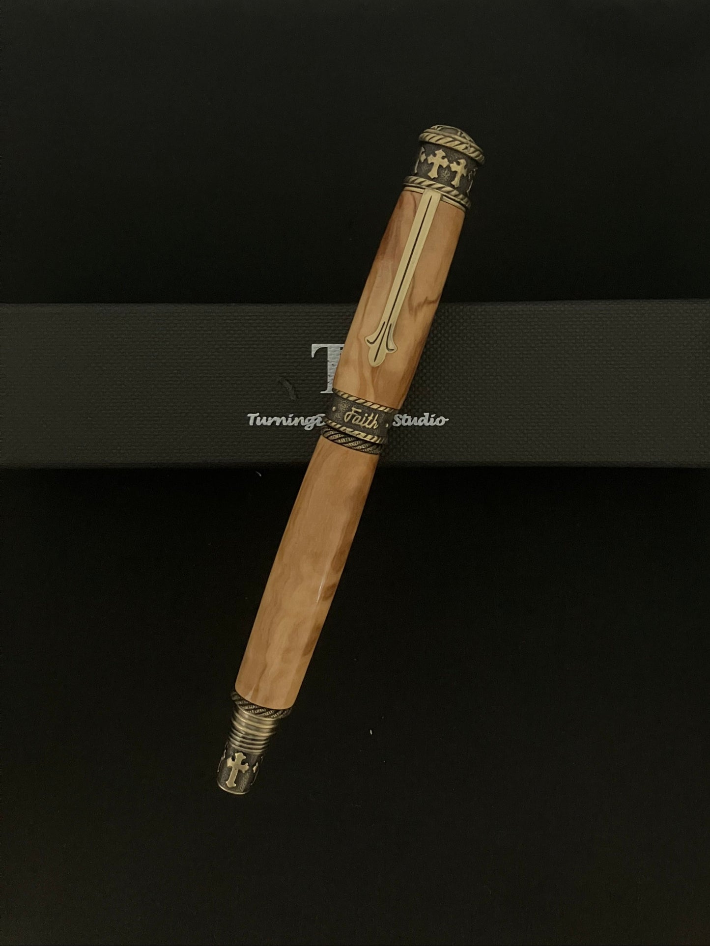 Faith, Hope, Love - Handcrafted Rollerball Pen
