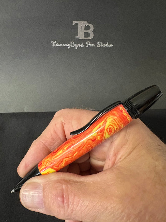Firestorm Explosion - Handcrafted Ballpoint Pen