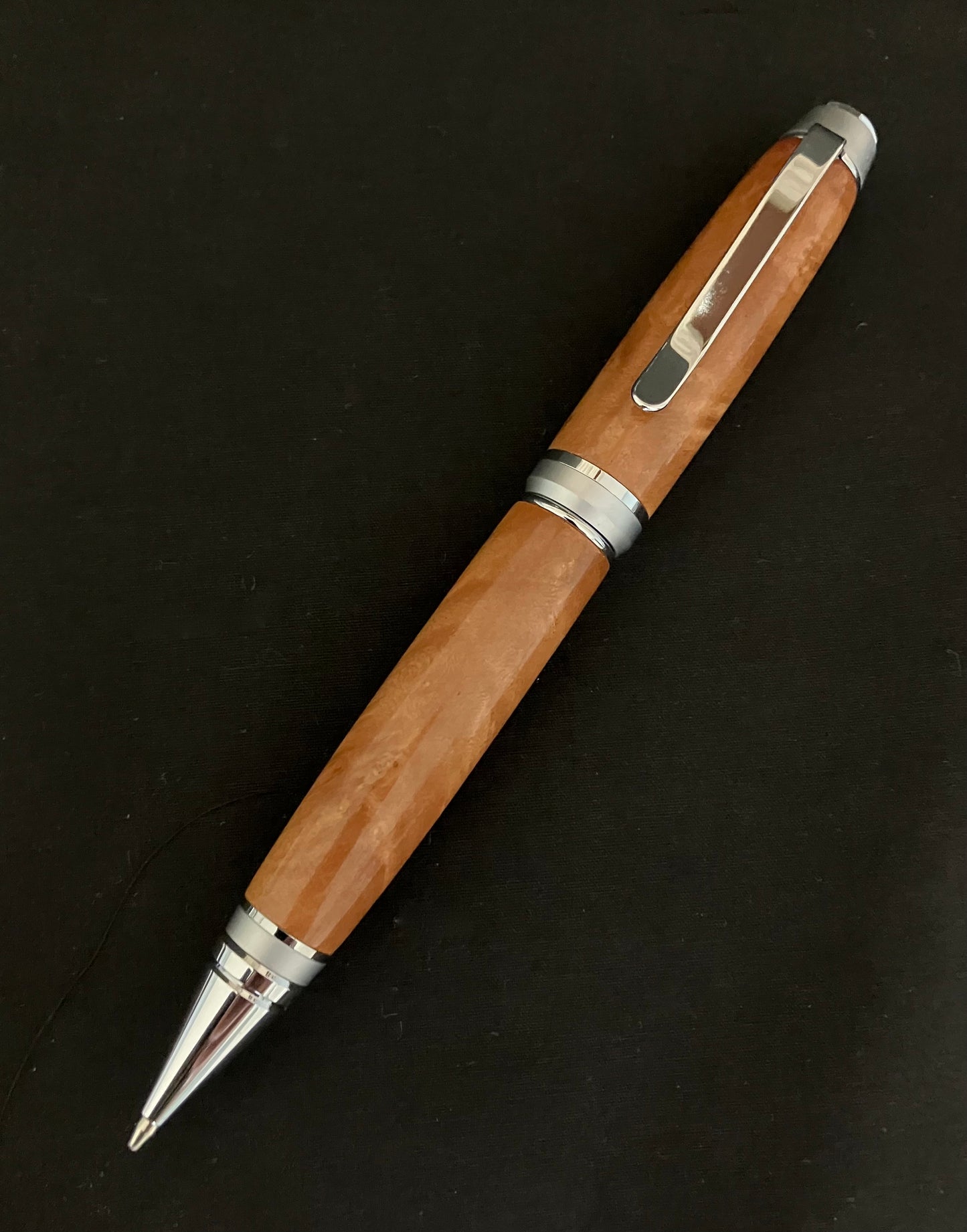 BP532-0923 Madrone Burl - Handcrafted Ballpoint Pen