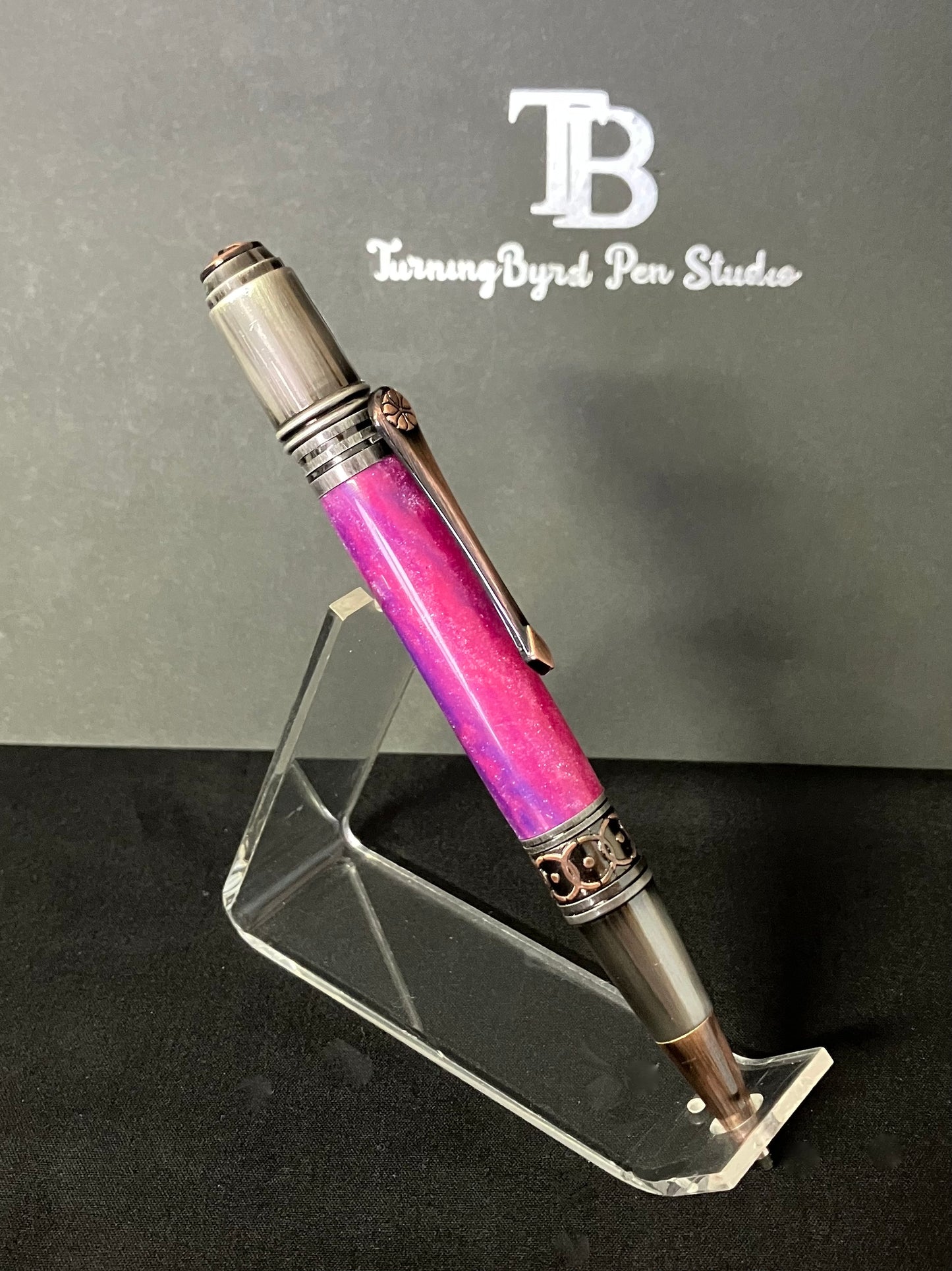 BP548-0124 Rose Fusion - Handcrafted Ballpoint Pen