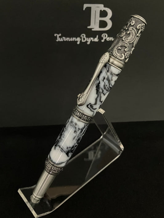 BP558-0524 Antique Swirls - Handcrafted Ballpoint Pen