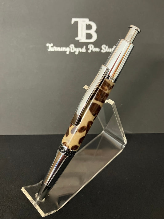 BP568-0824 Cafe Mocha  - Handcrafted Ballpoint Pen