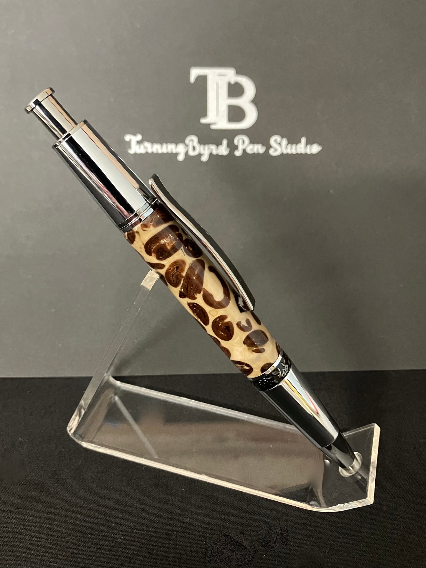 BP568-0824 Cafe Mocha  - Handcrafted Ballpoint Pen