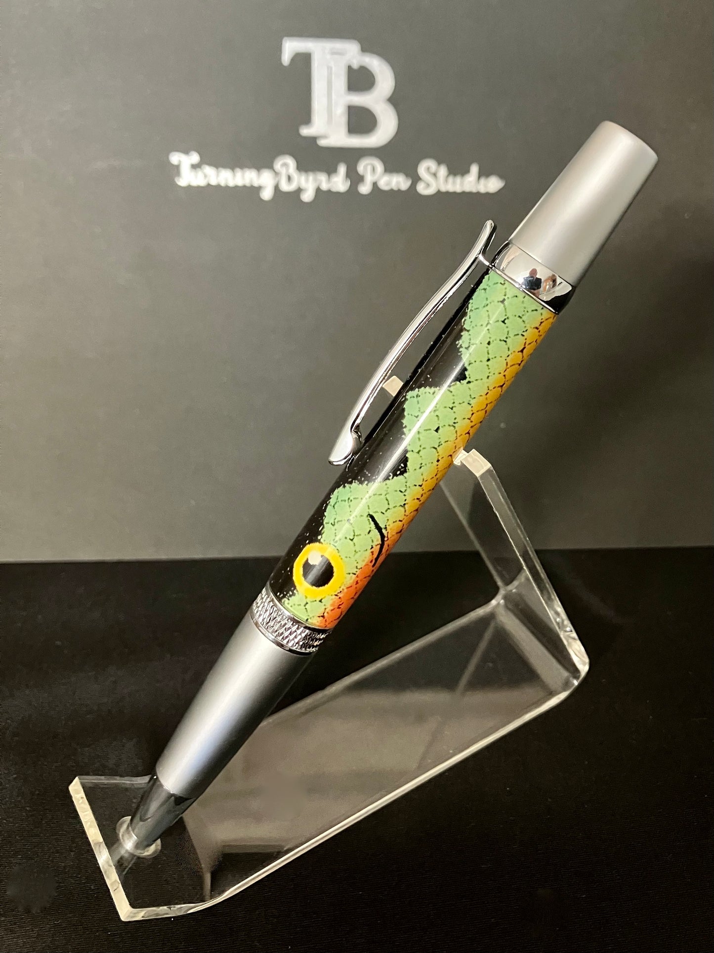 BP569-0924 Fishing Lure - Handcrafted Ballpoint Pen