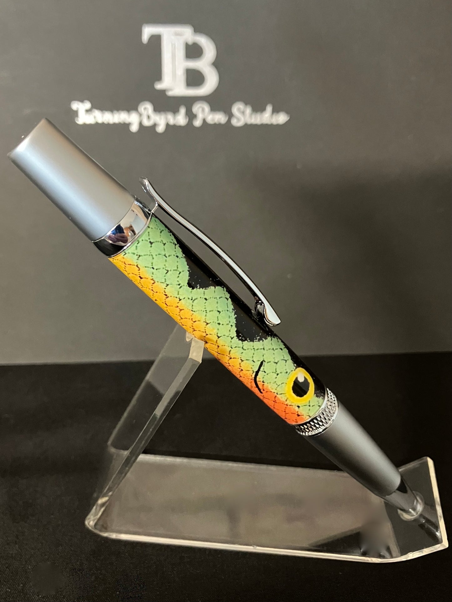 BP569-0924 Fishing Lure - Handcrafted Ballpoint Pen