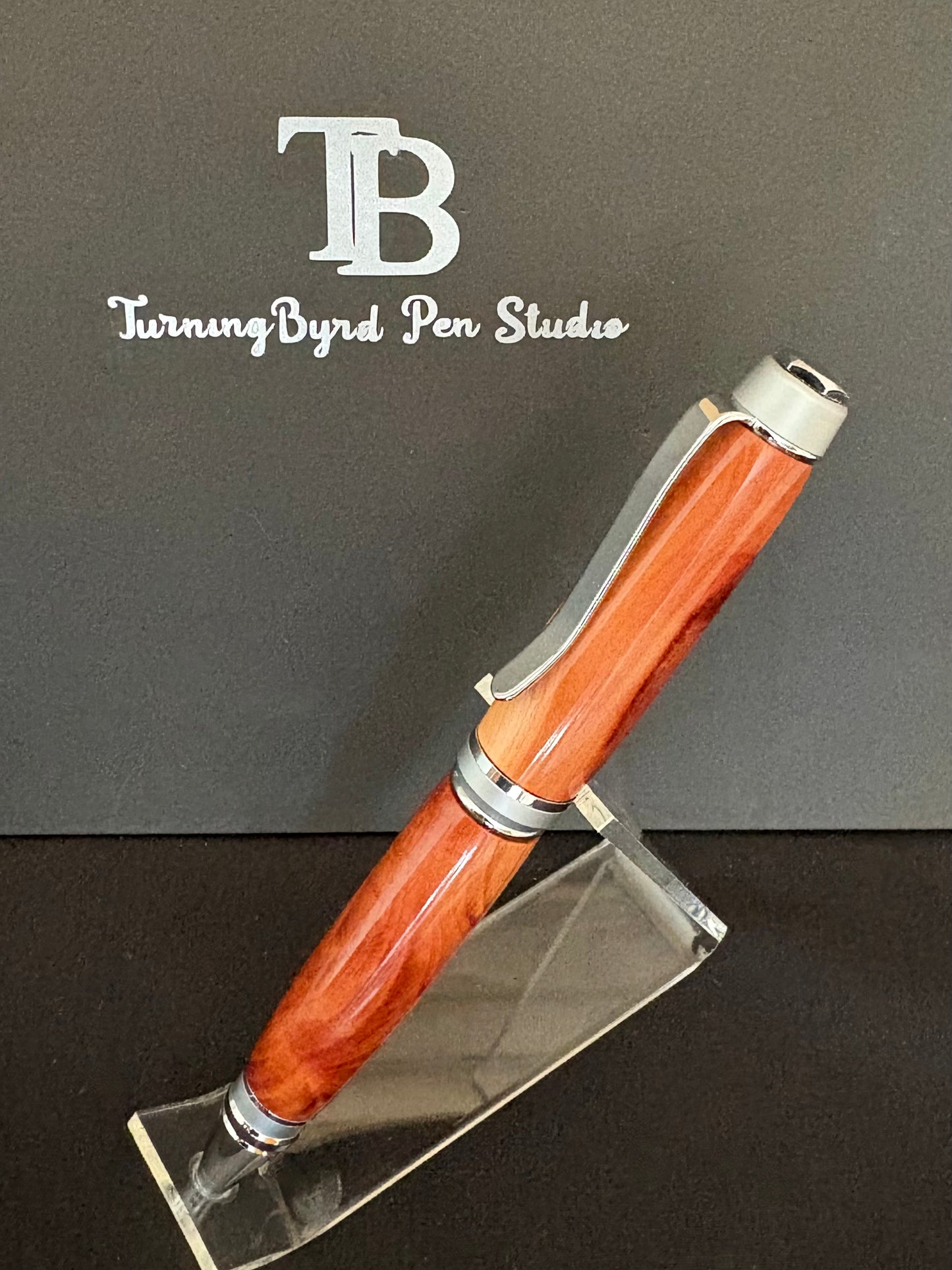 Mountain Mahogany Twist - Handcrafted Ballpoint Pen