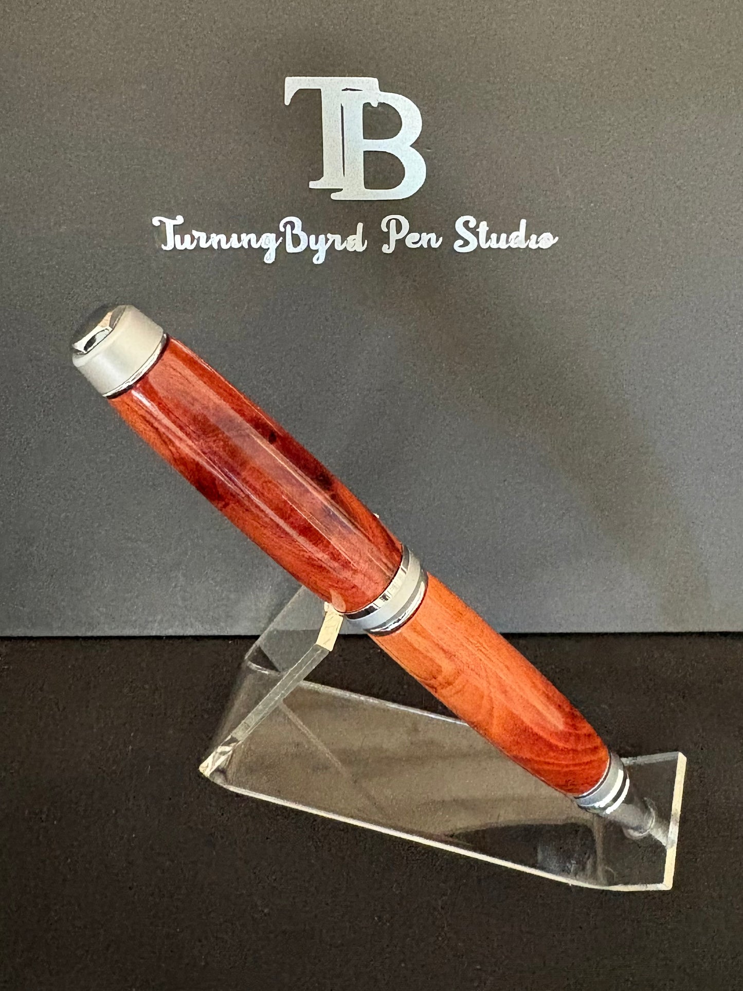 Mountain Mahogany Twist - Handcrafted Ballpoint Pen