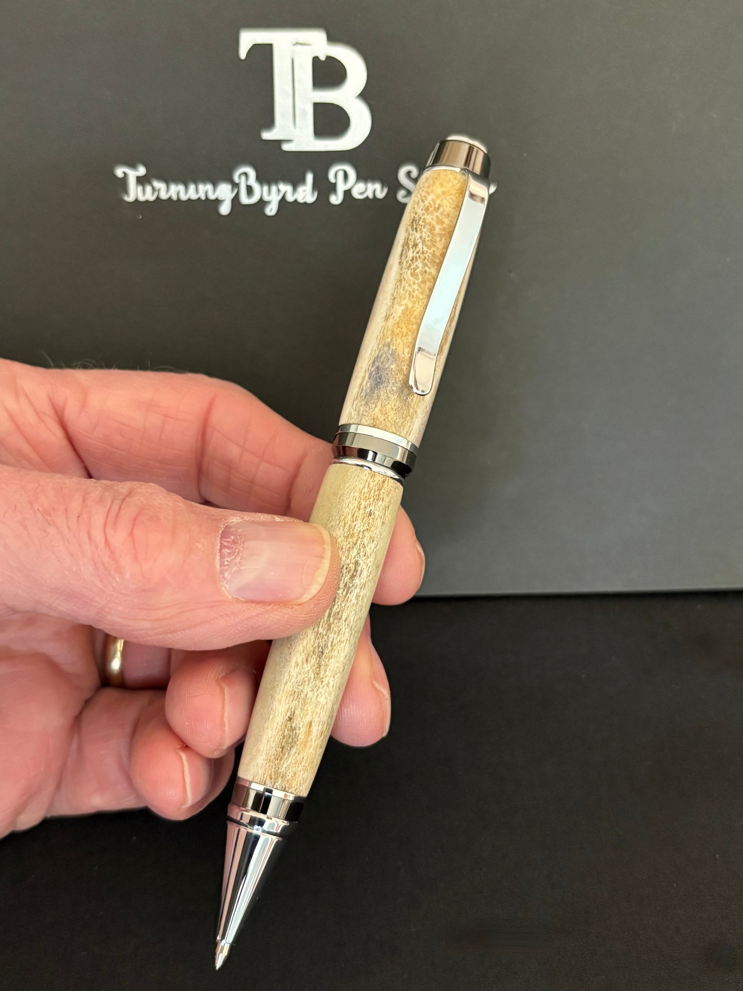 Whitetail Antler - Handcrafted Ballpoint Pen