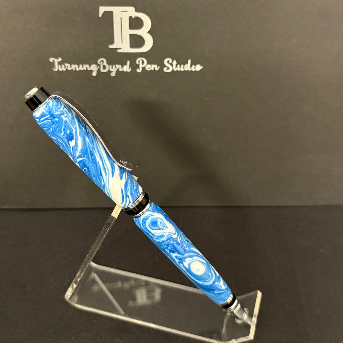 BP659-0926 Waterfall Explosion - Handcrafted Ballpoint Pen