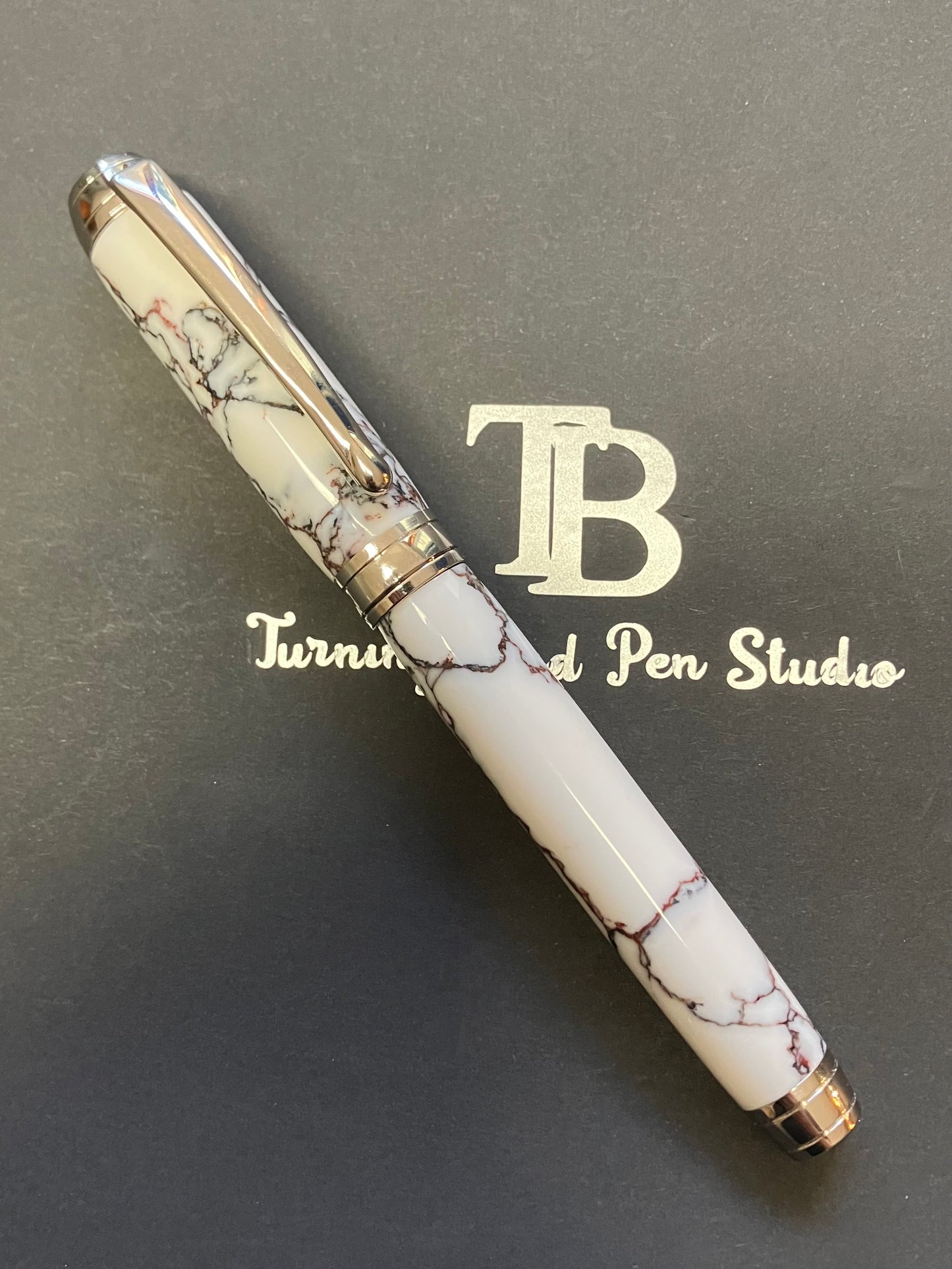 FP182-1224 WIldhorse Jasper - Handcrafted Fountain Pen