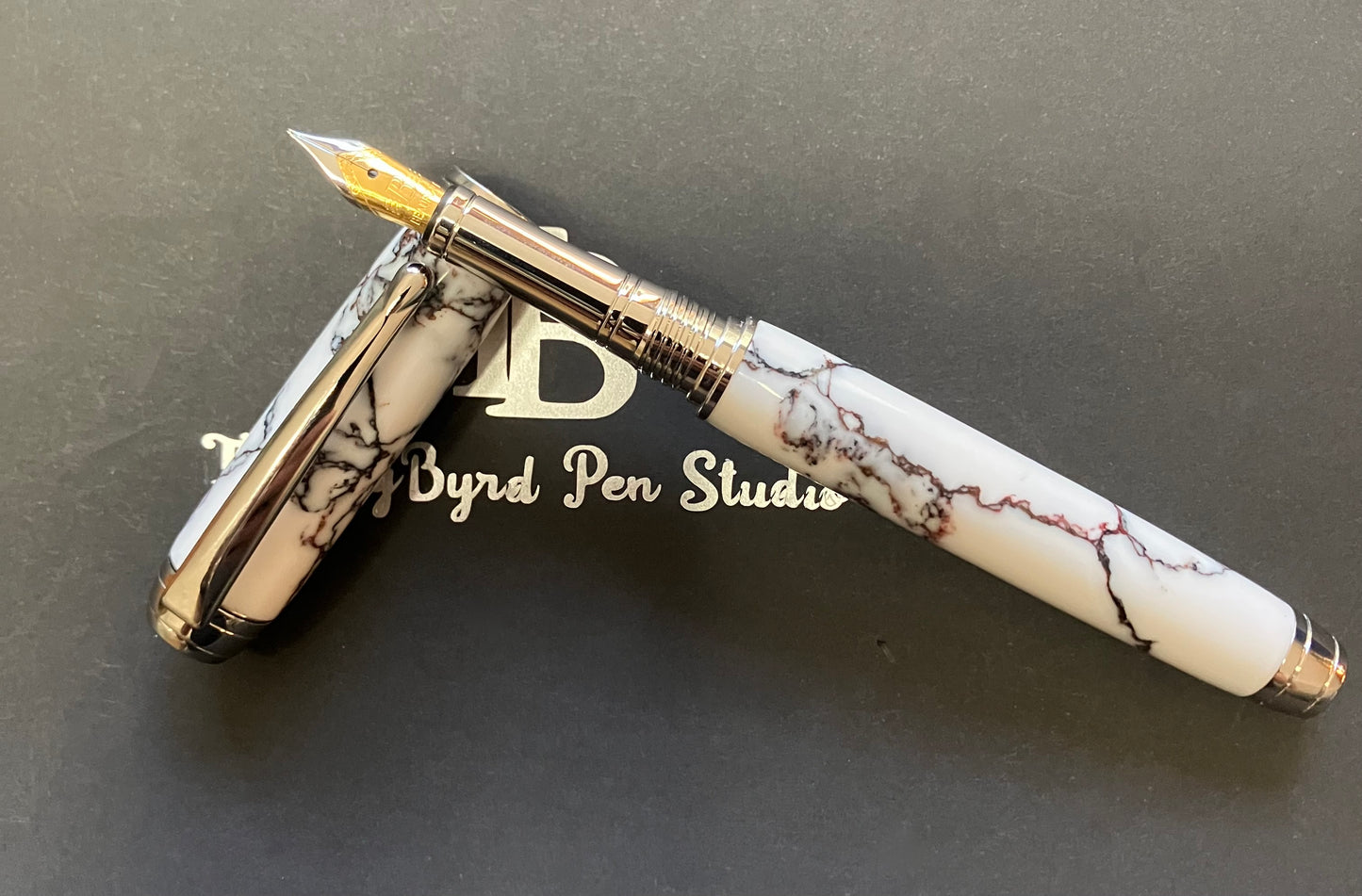 FP182-1224 WIldhorse Jasper - Handcrafted Fountain Pen