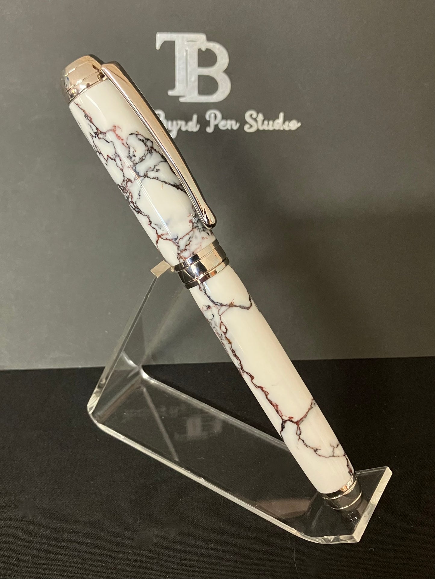 FP182-1224 WIldhorse Jasper - Handcrafted Fountain Pen