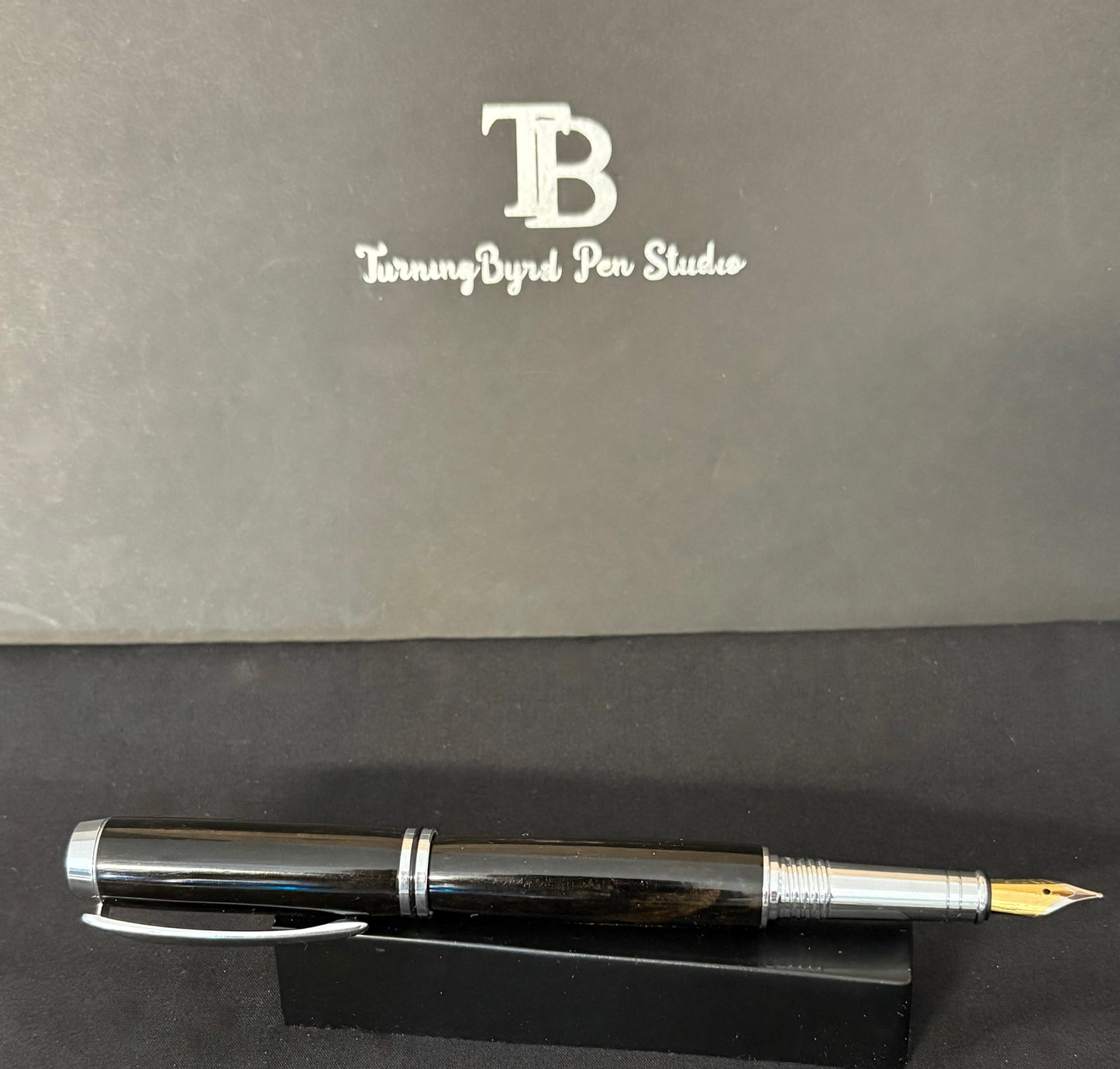 Gaboon Ebony - Handcrafted Fountain Pen