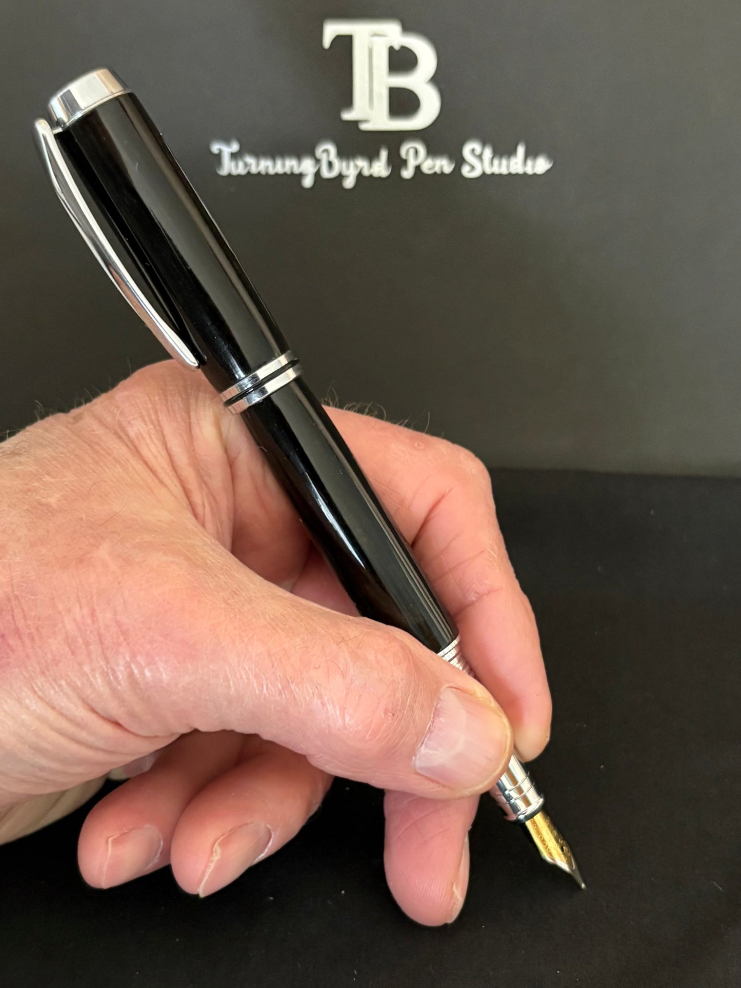 Gaboon Ebony - Handcrafted Fountain Pen