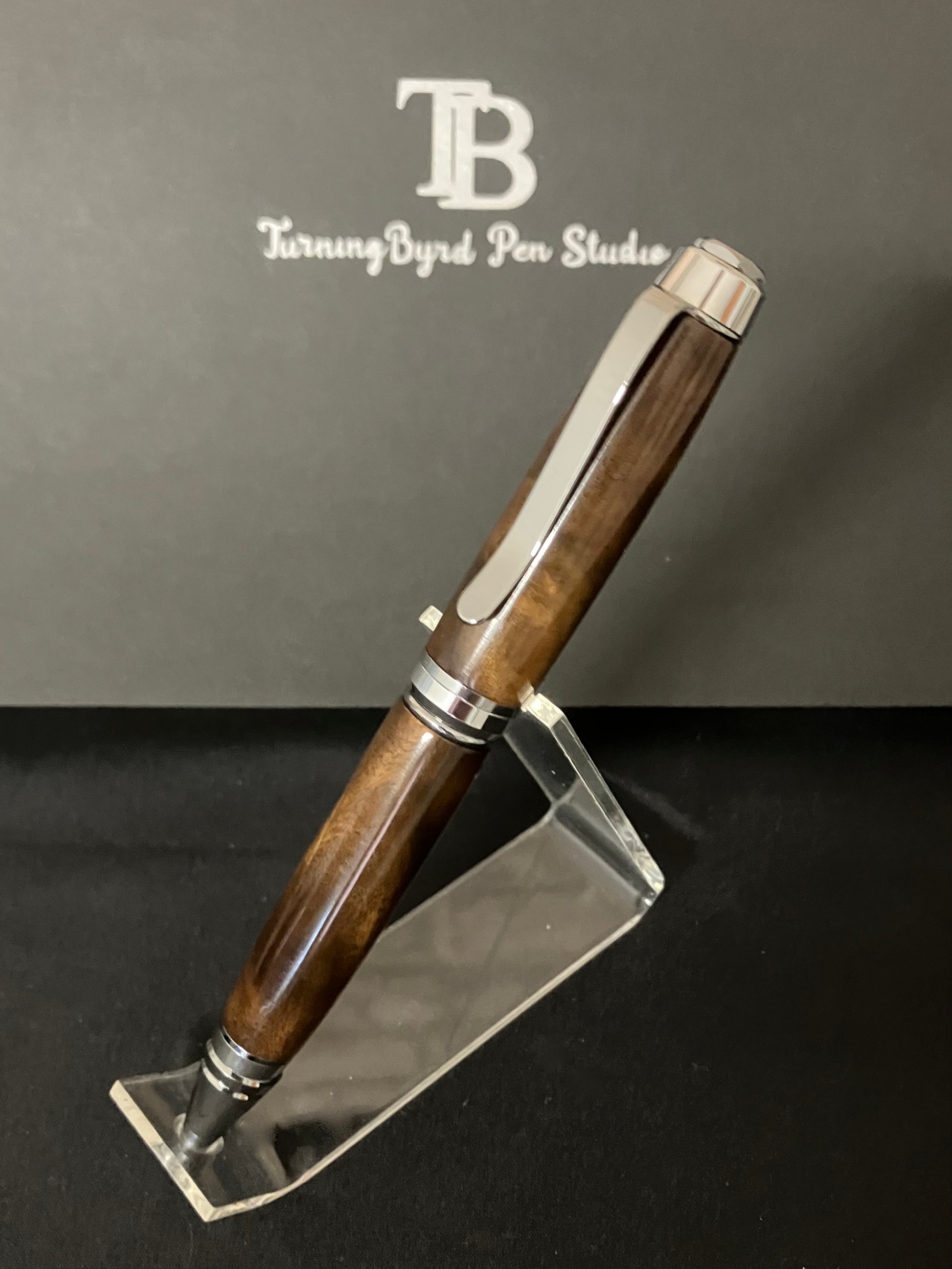 Figured Imbuia TurningByrd Pen Studio