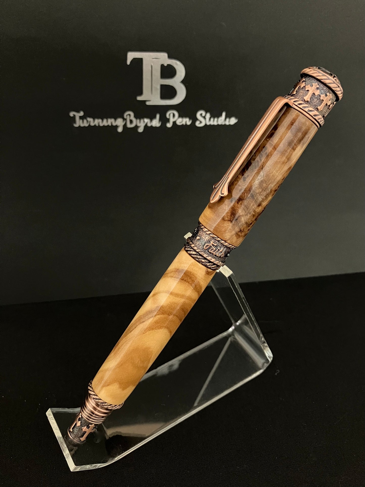 RB510-0524  Faith, Hope, Love - Handcrafted Rollerball Pen