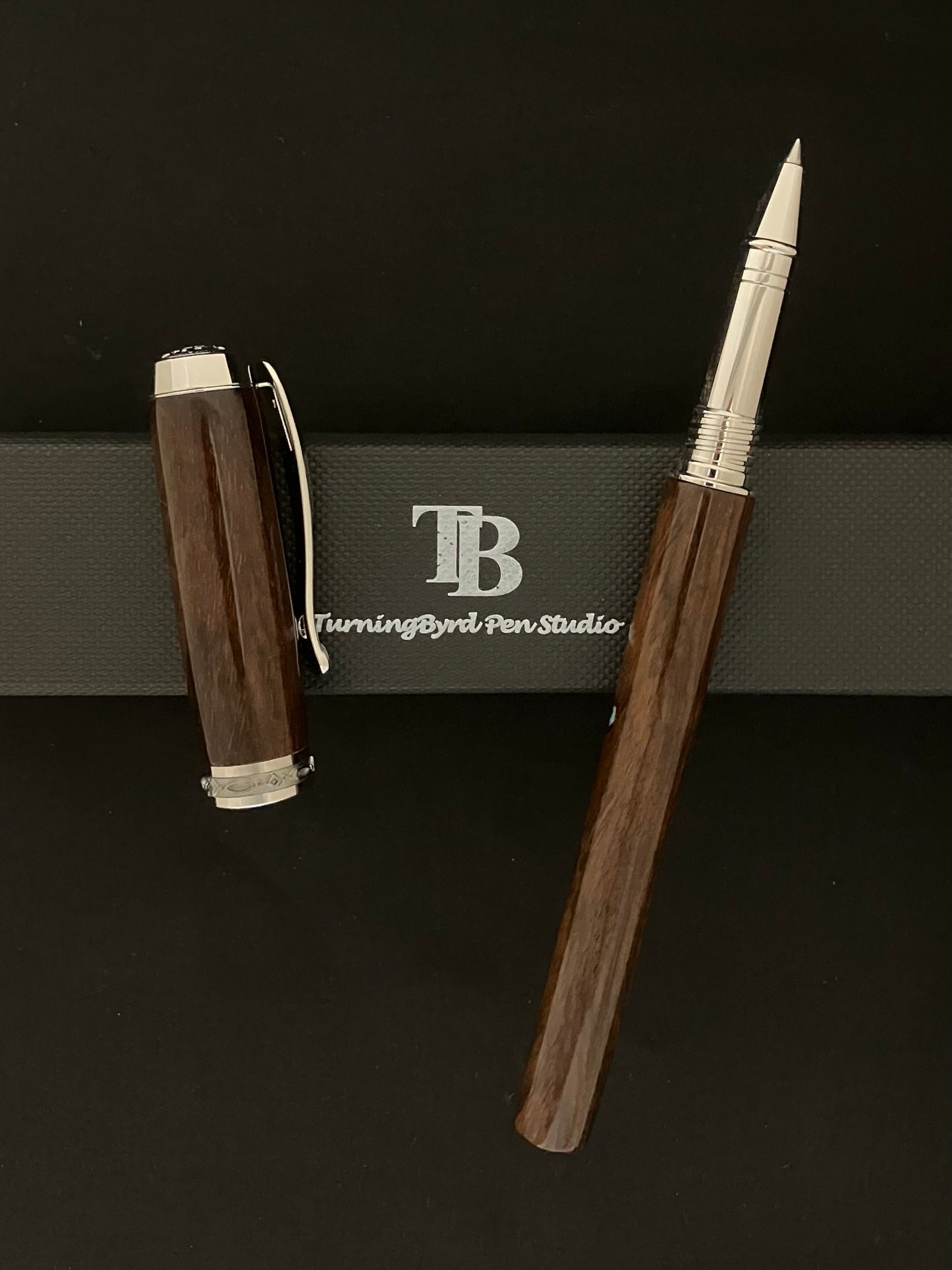 RB493-0923 Tehachapi Walnut - Handcrafted Rollerball  Pen