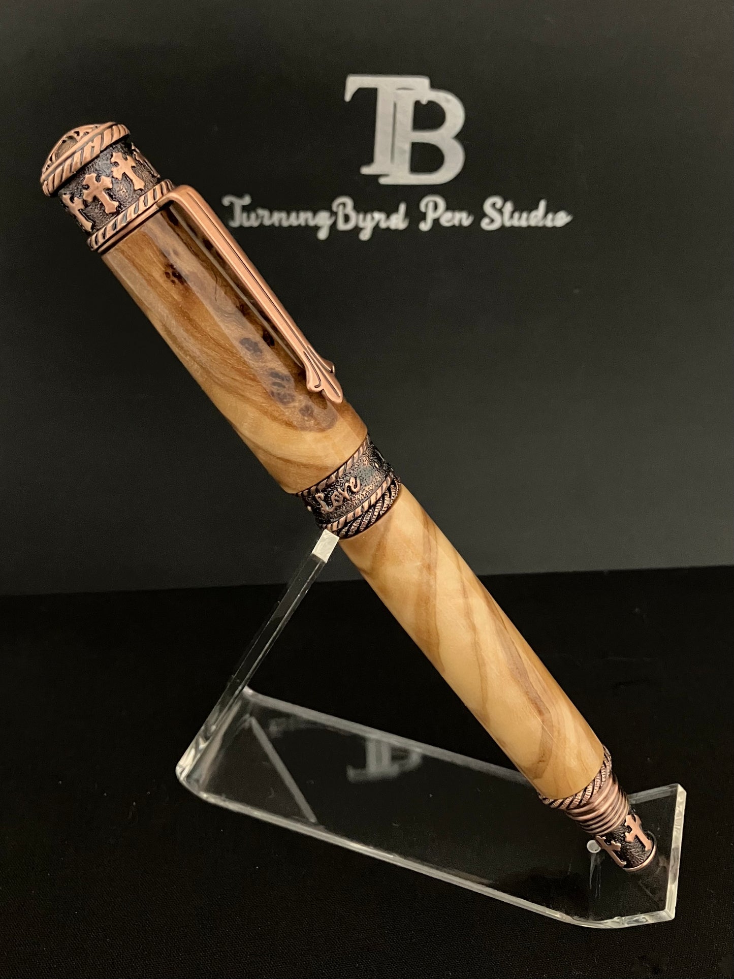 RB510-0524  Faith, Hope, Love - Handcrafted Rollerball Pen