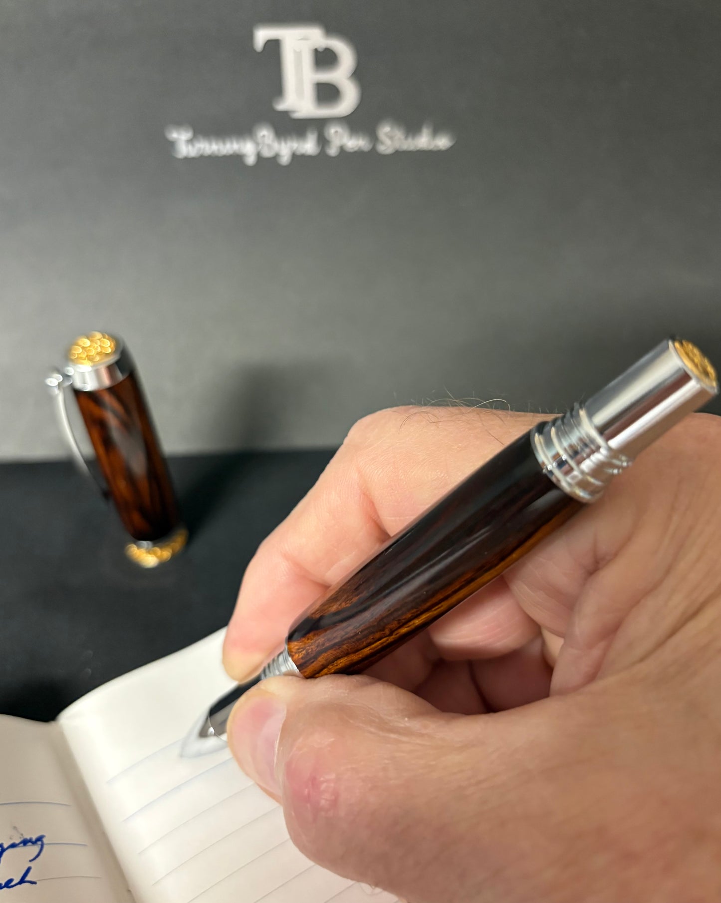 Desert Ironwood Burl - Handcrafted Rollerball Pen