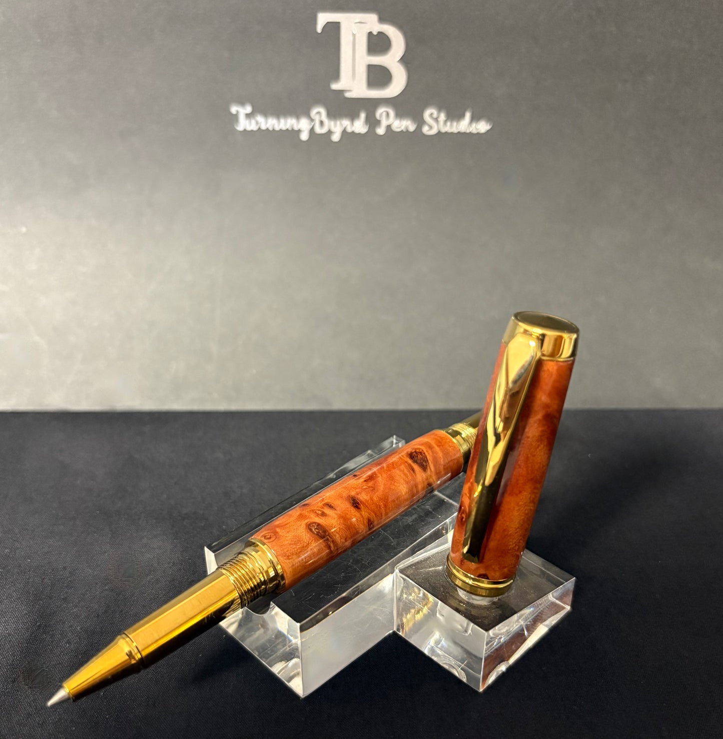 Redwood Burl - Handcrafted Ballpoint Pen