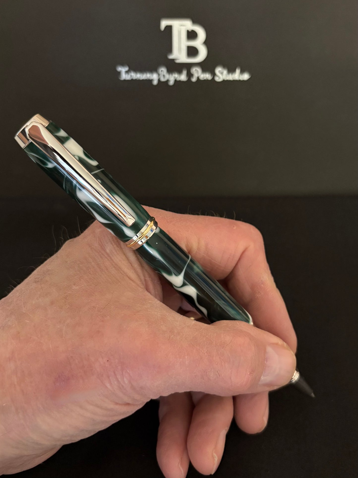 Spartan Pride- Handcrafted Rollerball Pen