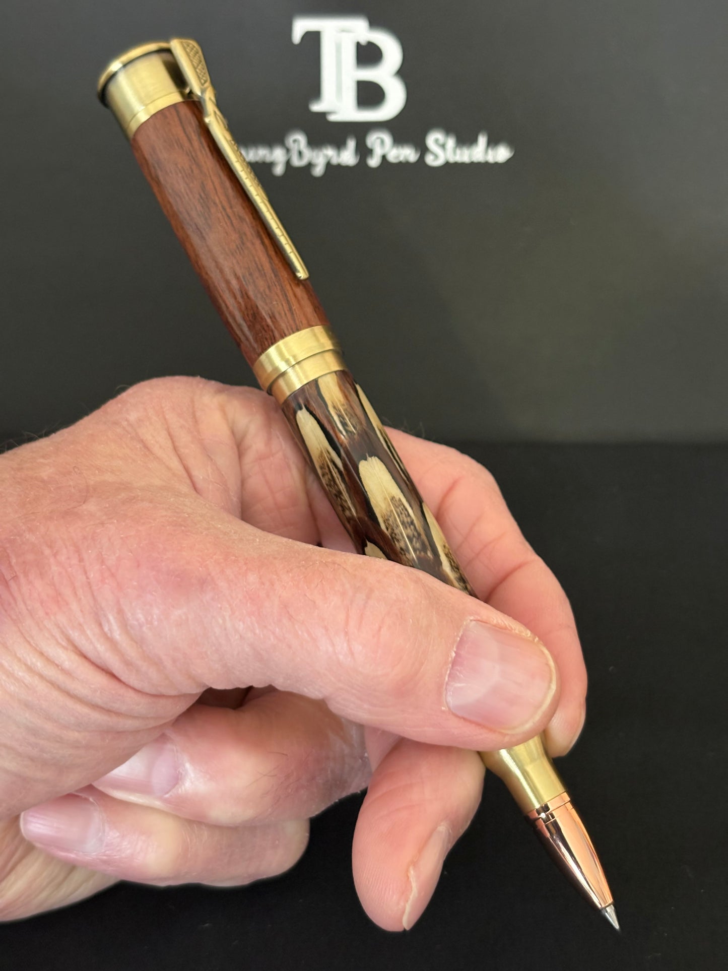 Ringnecked Pheasant  - Handcrafted Rollerball Pen