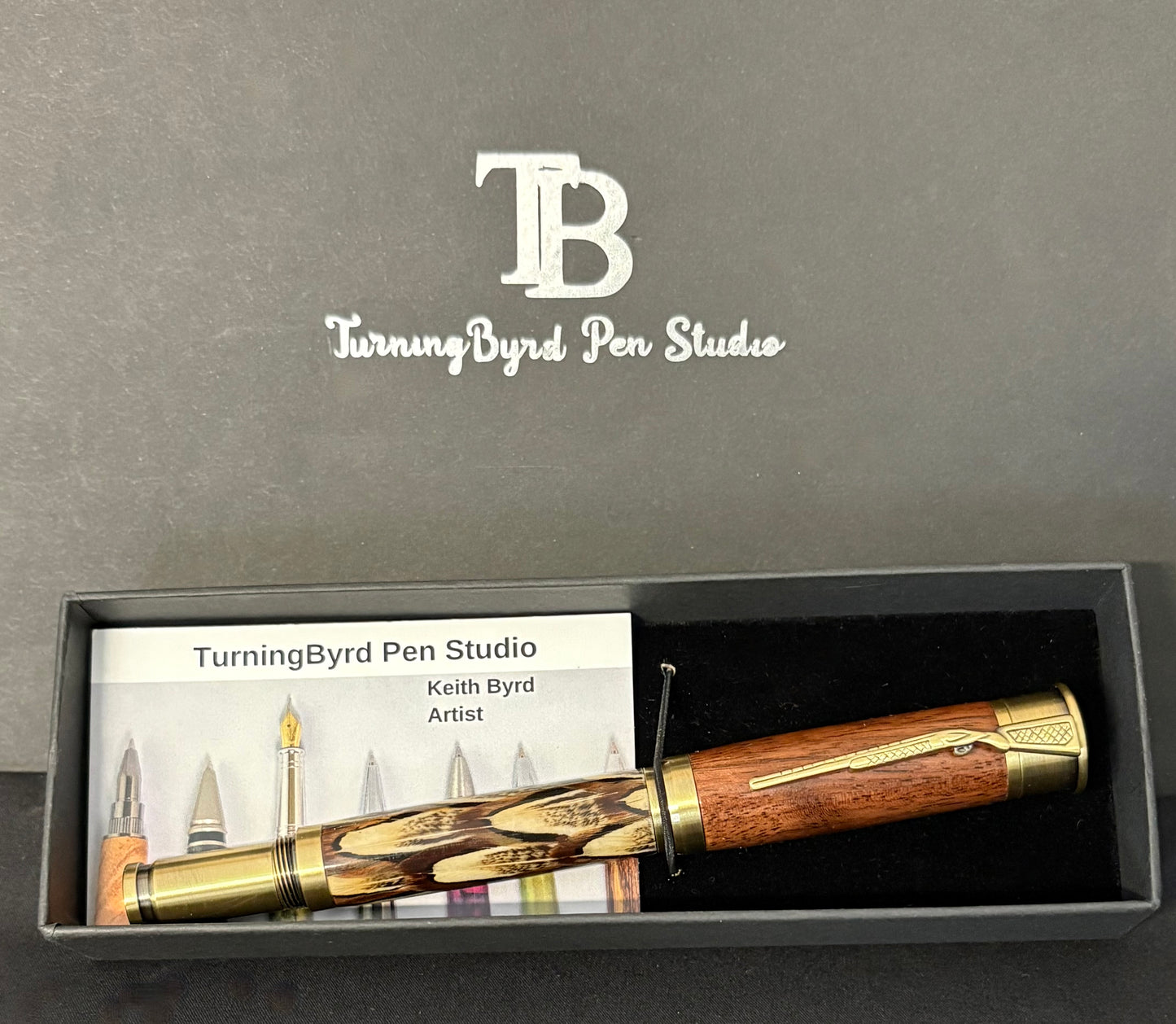 Ringnecked Pheasant  - Handcrafted Rollerball Pen