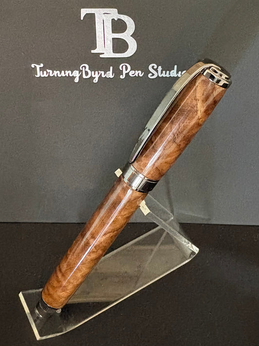 Walnut Burl - Handcrafted Rollerball