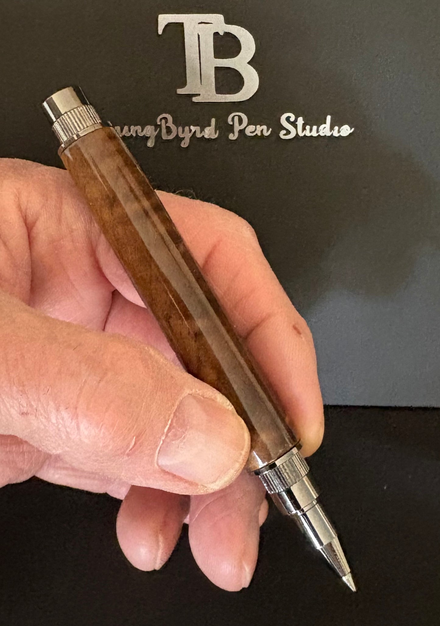 Walnut Burl - Handcrafted Rollerball