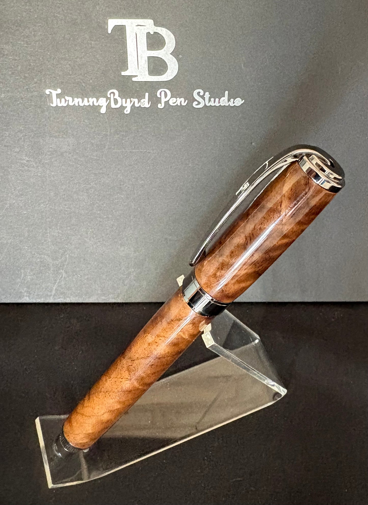 Walnut Burl - Handcrafted Rollerball