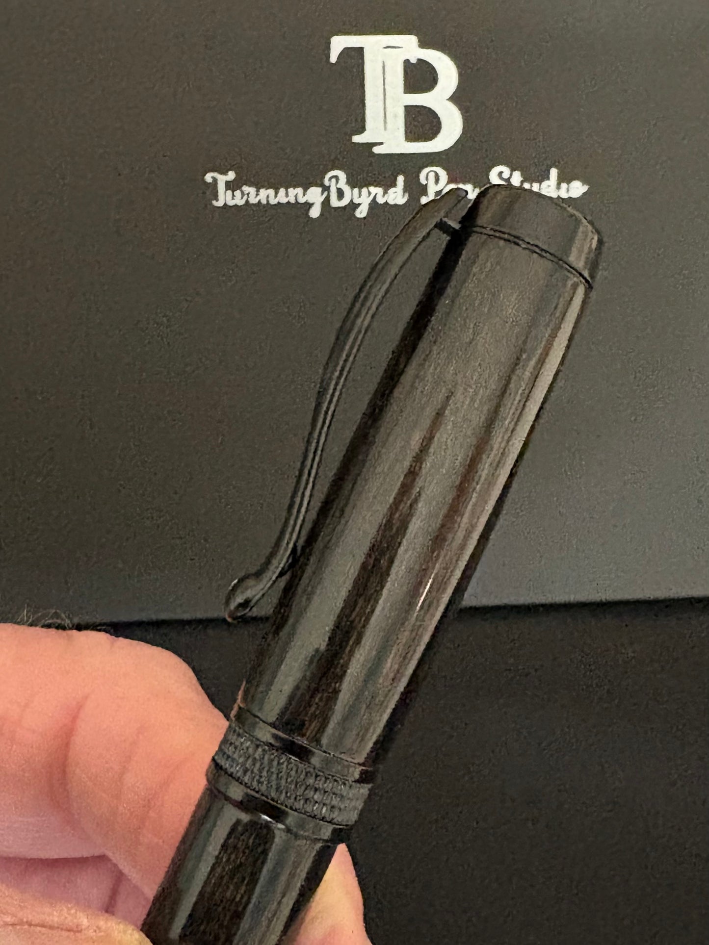 Irish Bog Oak - Ancient Handcrafted Rollerball Pen