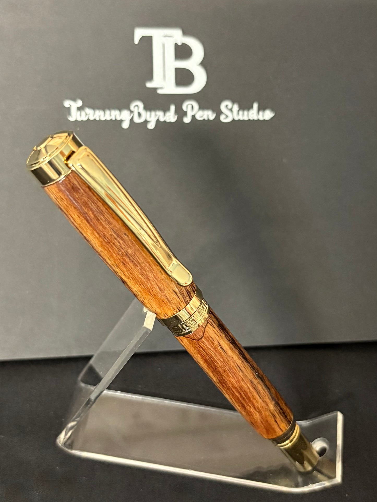 Australian Black Wattle - Handcrafted Rollerball Pen