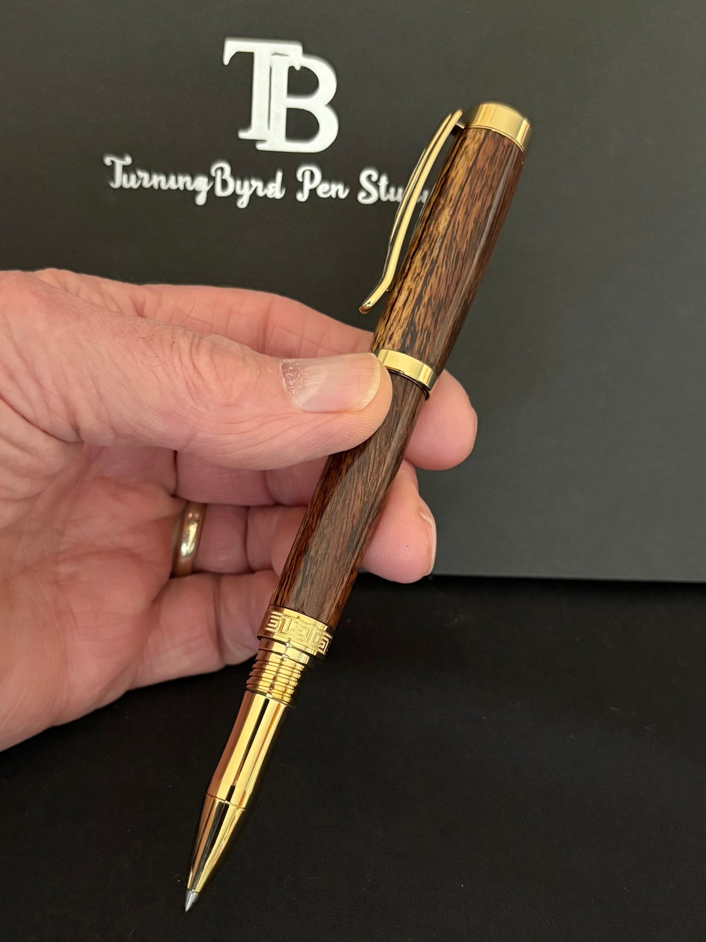 Australian Black Wattle - Handcrafted Rollerball Pen