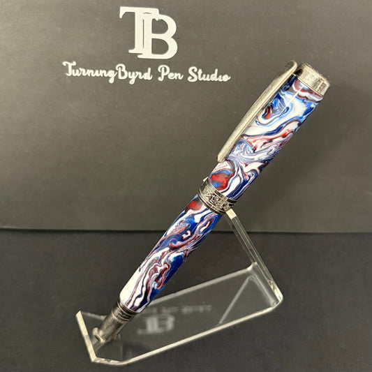 RB553-0926 We the People - Handcrafted Rollerball Pen