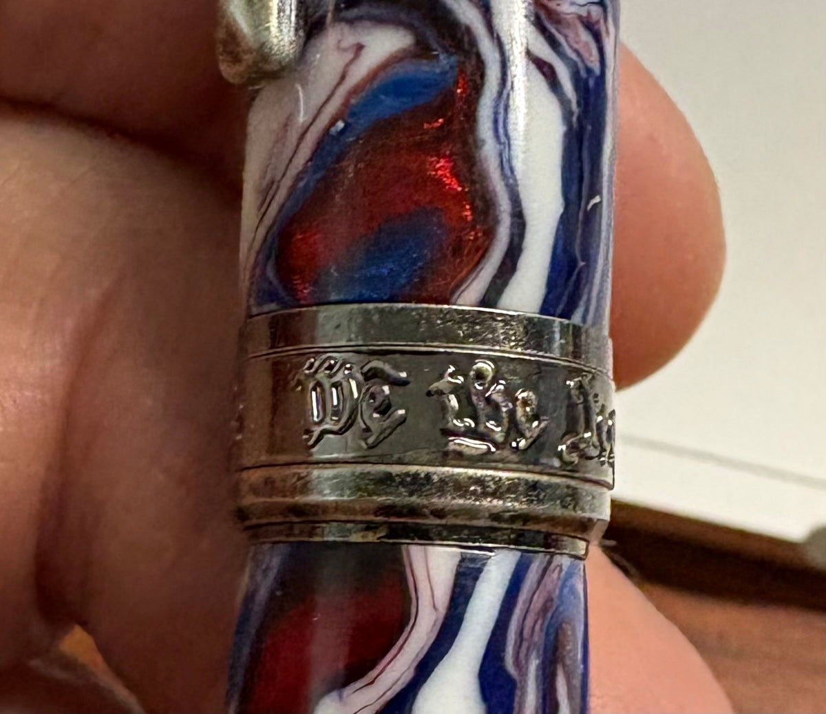 RB553-0926 We the People - Handcrafted Rollerball Pen