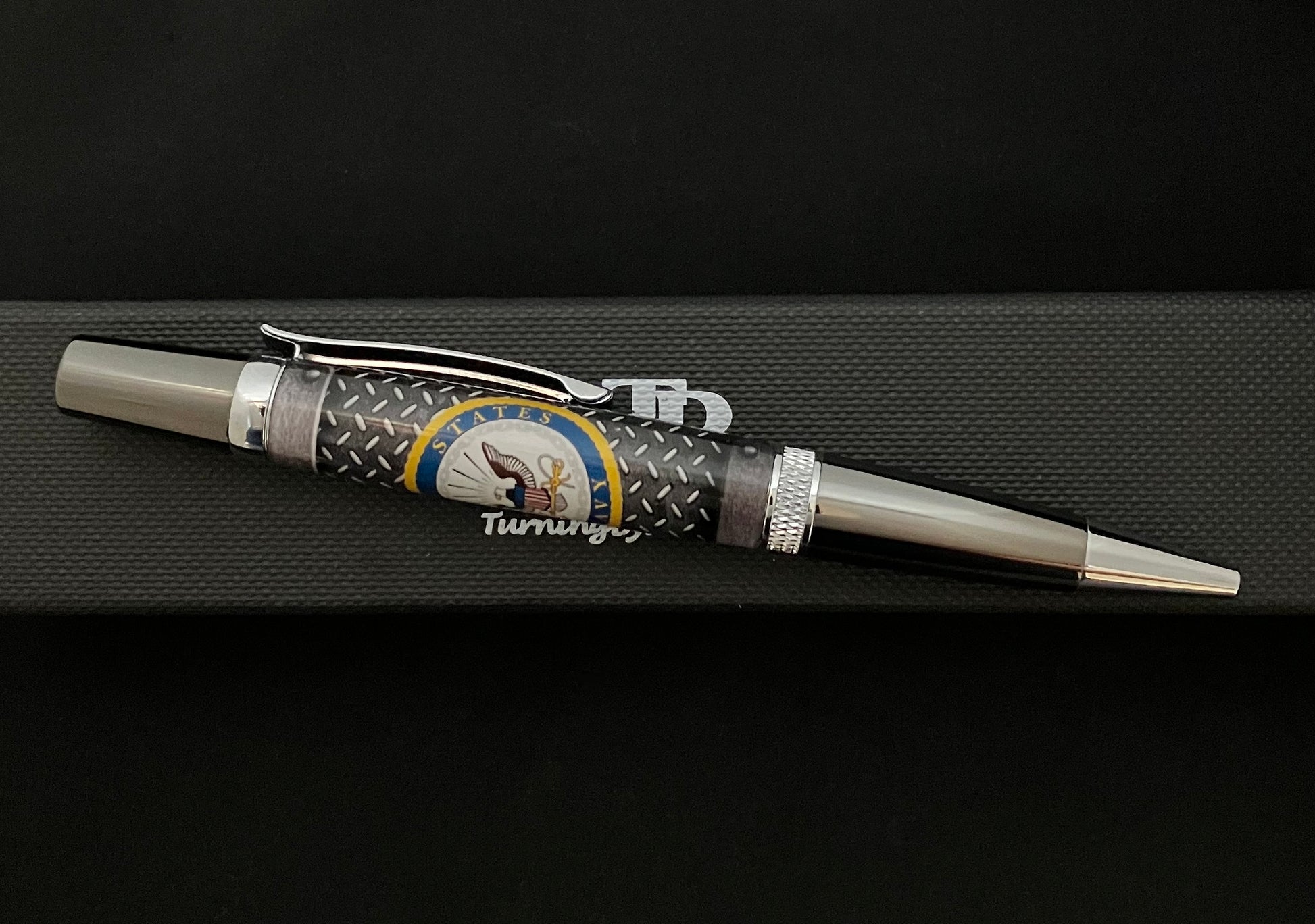 BP468-1022 US Navy - Handcrafted Ballpoint Pen – TurningByrd Pen Studio