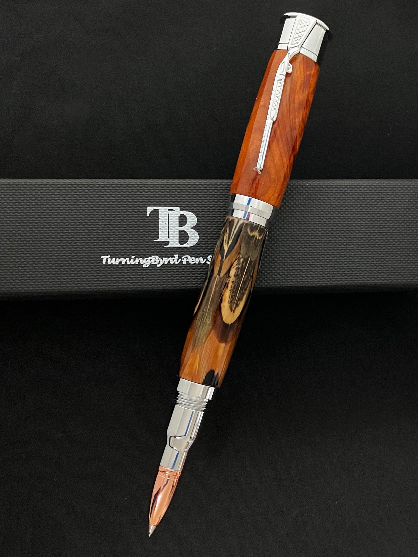 RB427-0822  Ringnecked Pheasant  - Handcrafted Rollerball Pen