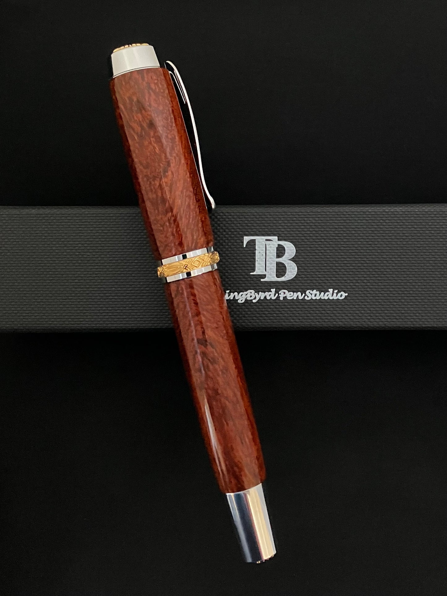 RB468-1022  Camelthorn - Handcrafted Rollerball Pen